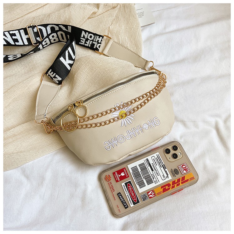 KW80835 Stylish Chest Bag Cream